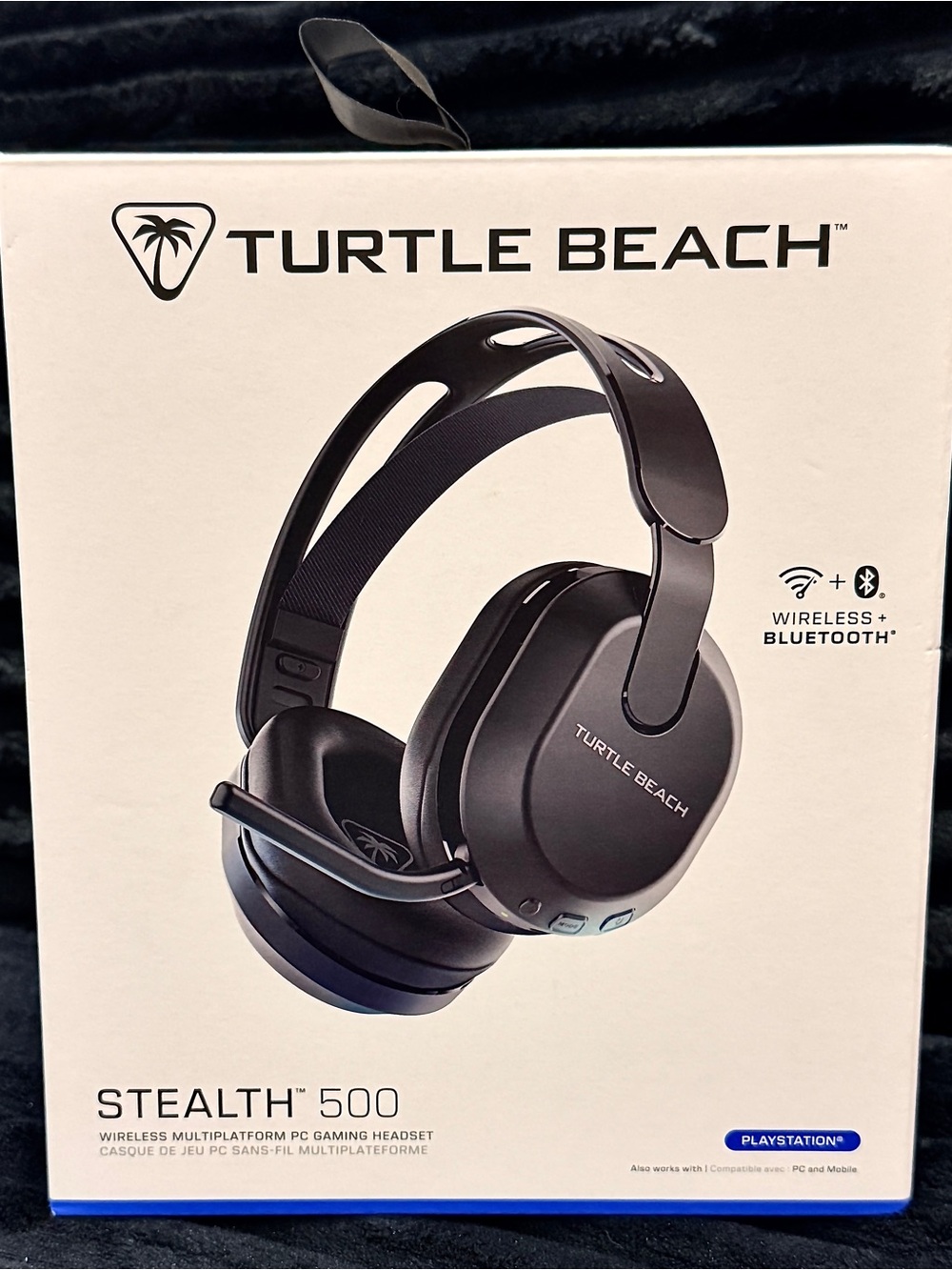 Turtle Beach Stealth 500 Black Wireless Gaming Headset-PlayStation (NWT)